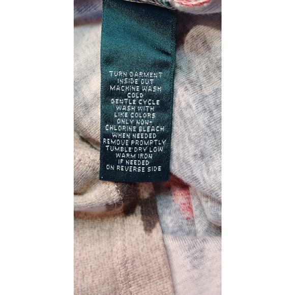 VTG Lauren Ralph Lauren LRL Southwestern Aztec Patchwork Henley Top XL 90s Boho - Picture 7 of 7